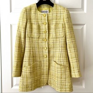 Chanel Tweed Jacket 97P Size36